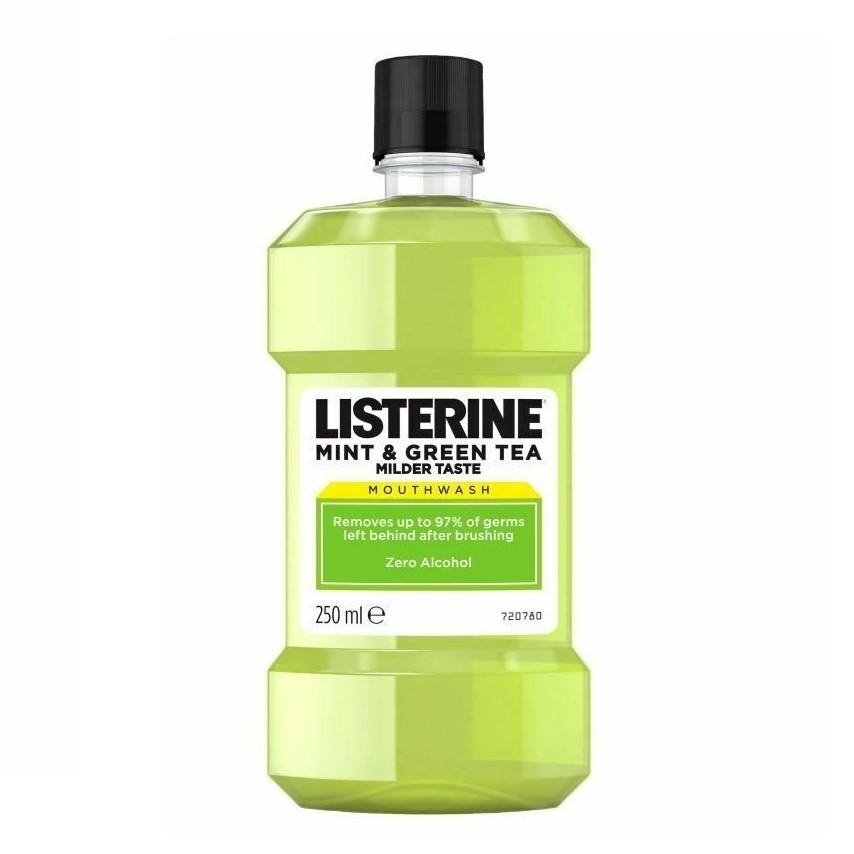 Listerine Mint & Green Tea Mouthwash 250ml
