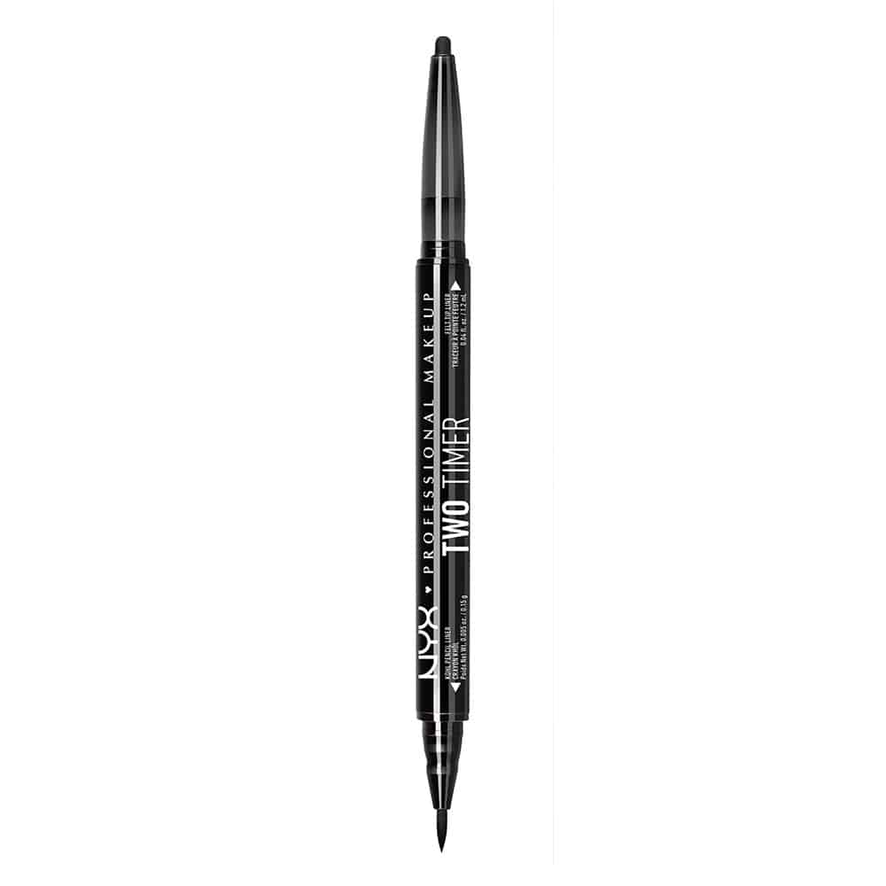 NYX PROF. MAKEUP Two Timer Dual Eyeliner - Black