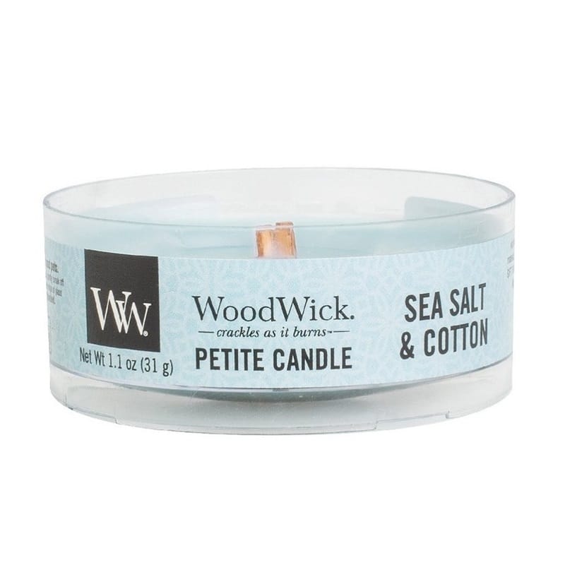 WoodWick Petite - Sea Salt & Cotton