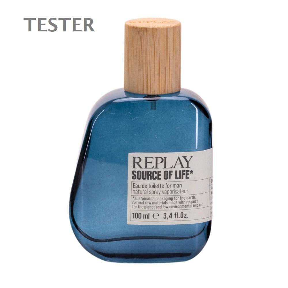 Replay Source Of Life Man Tester Edt 100ml