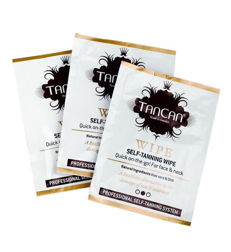 3-pack TanCan Self-Tanning Wipe