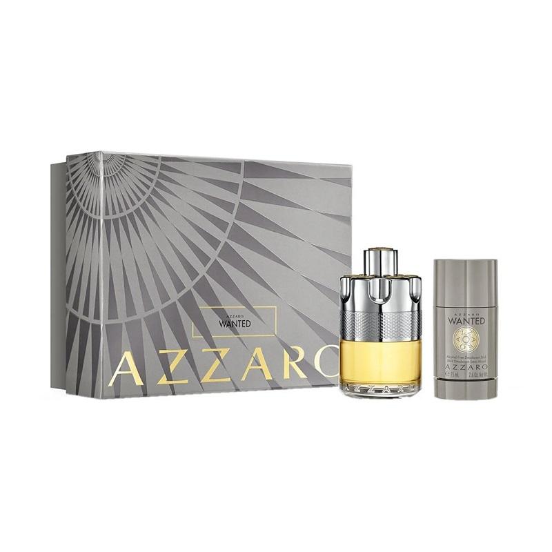 Giftset Azzaro Wanted Edt 100ml + Deo Stick 75ml