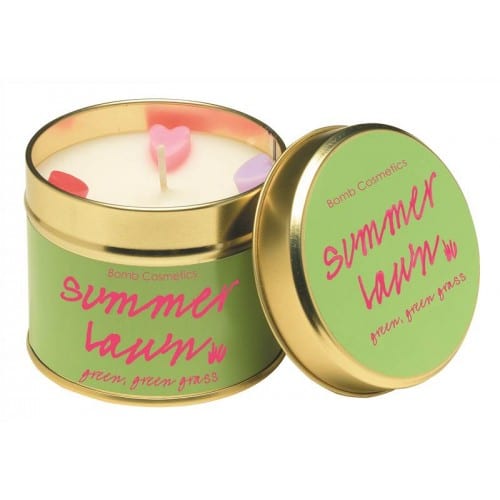 Bomb Cosmetics Tin Candle Summer Lawn