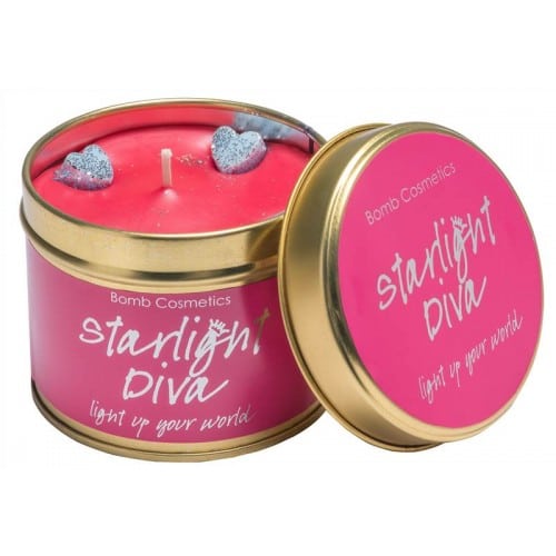 Bomb Cosmetics Tin Candle Starlight Diva