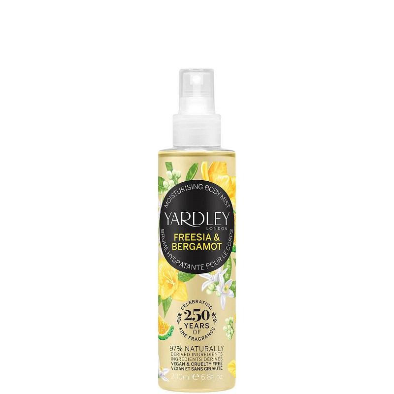 Yardley Of London Body Mist Freesia & Bergamot 200ml