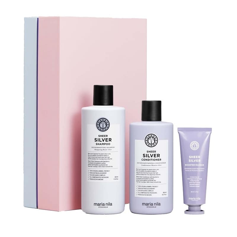 Giftset Maria Nila Sheer Silver Beauty Box