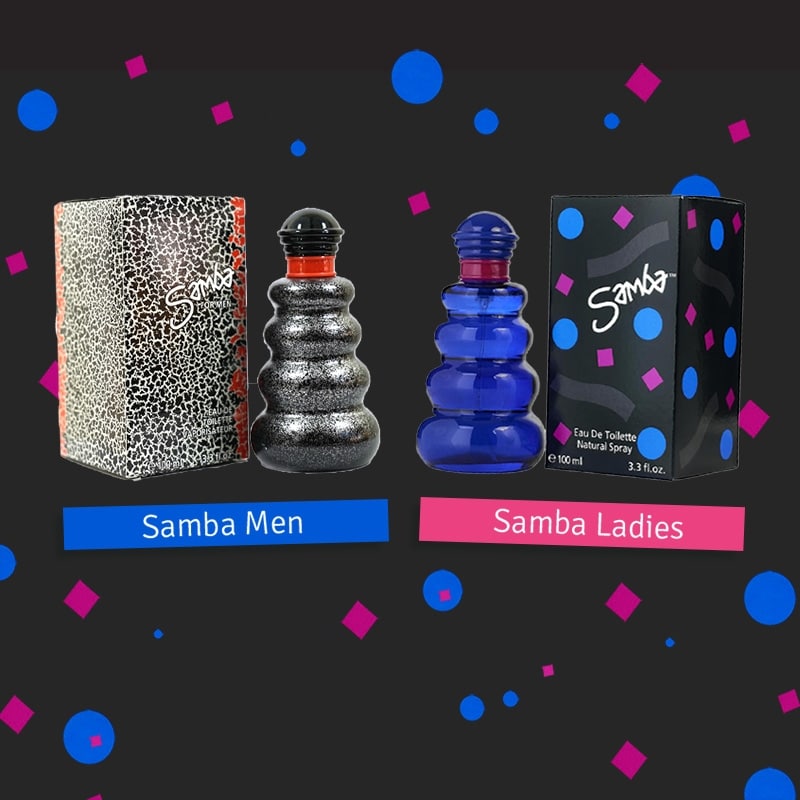 Samba Ladies & Samba for Men Vial Edt 2x2ml