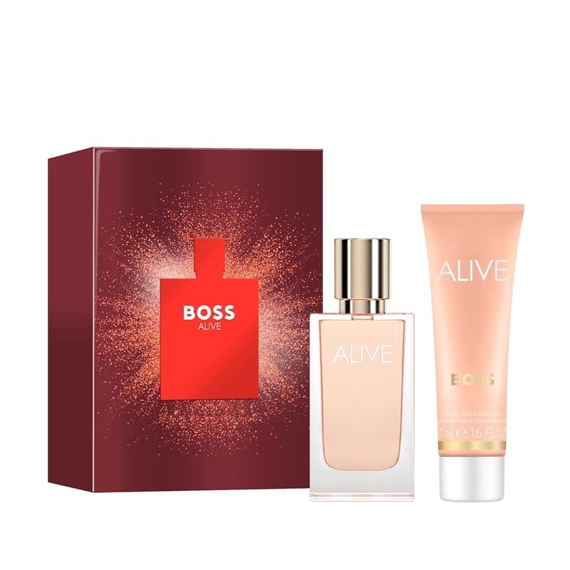 Giftset Hugo Boss Alive Edp 30ml + Body Lotion 50ml