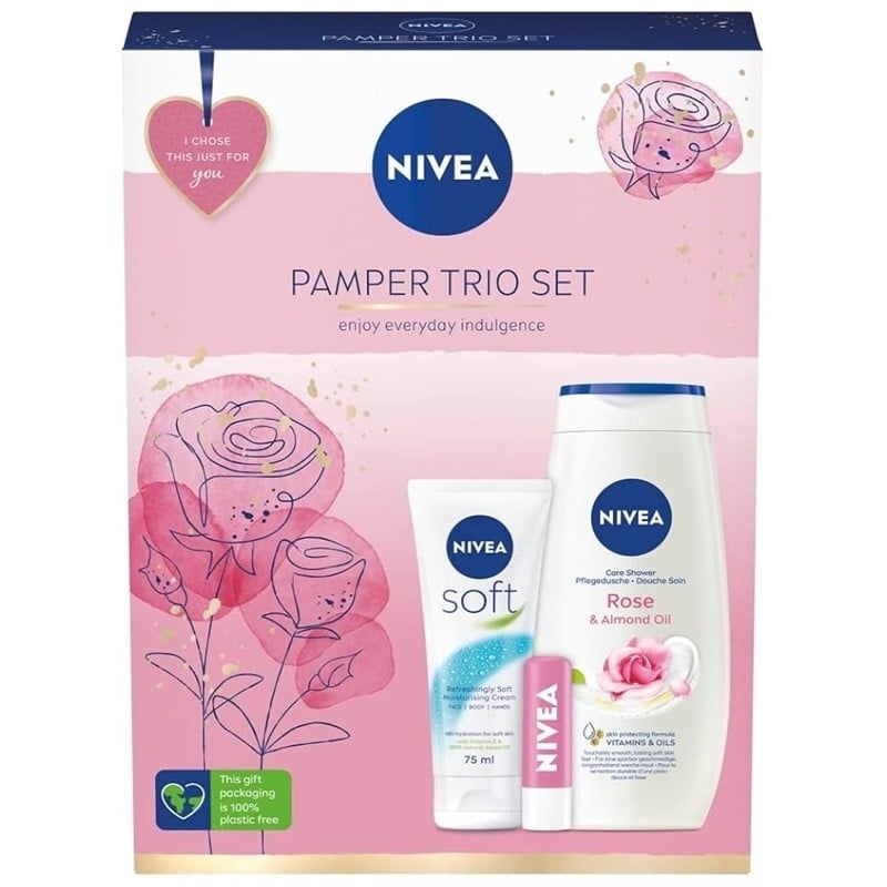 Nivea Pamper Trio Gift Set