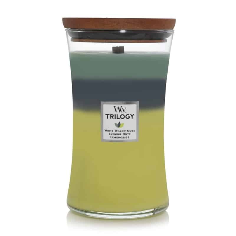 WoodWick Trilogy Large - Woodland Shade