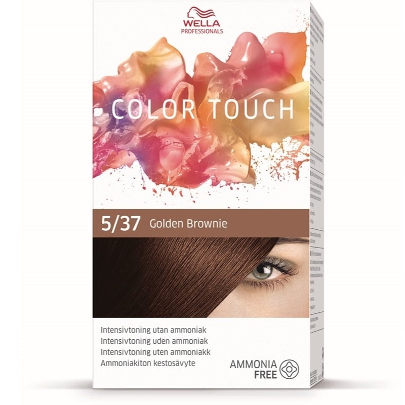 Wella Color Touch Pure Naturals 5/37 Golden Brownie