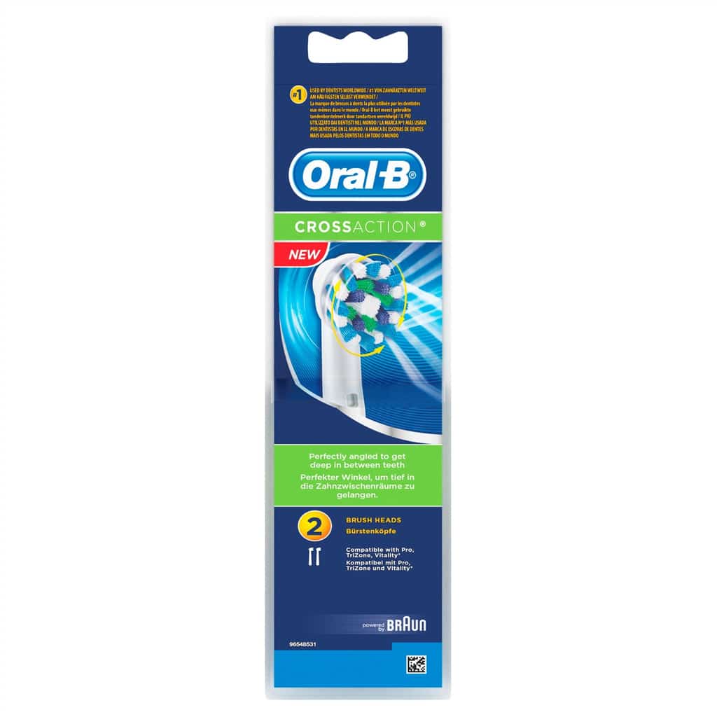 Oral-B Cross Action 2 Brush Head