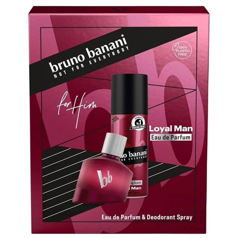 Giftset Bruno Banani Loyal Man Edp 30ml + Deo Spray 50ml