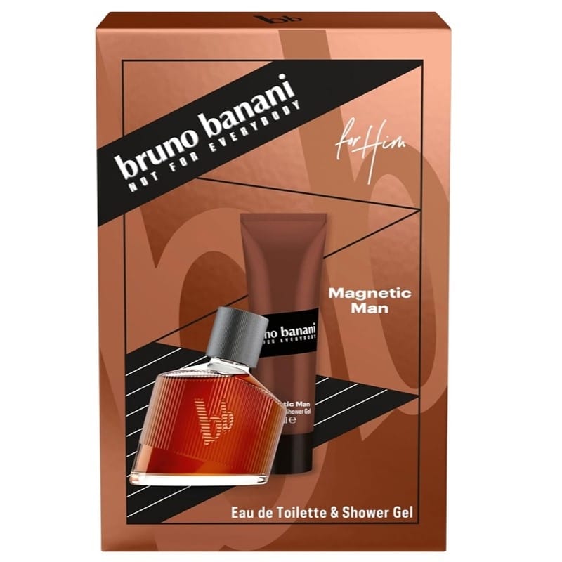 Giftset Bruno Banani Magnetic Man Edt 30ml + Shower Gel 50ml