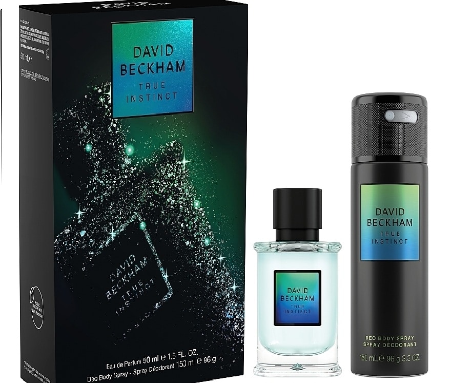 Giftset David Beckham True Instinct Edp 50ml + Deo Spray 150ml