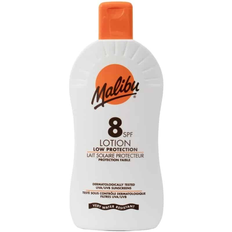 Malibu Sun Lotion SPF8 400ml