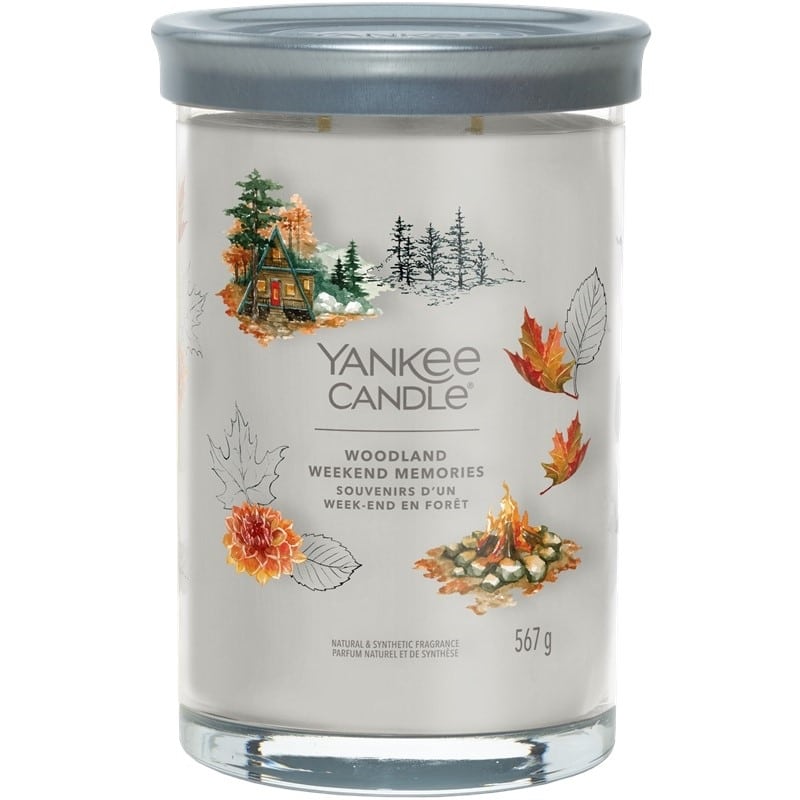 Yankee Candle Signature Large Tumbler Woodland Weekend Memories 567g
