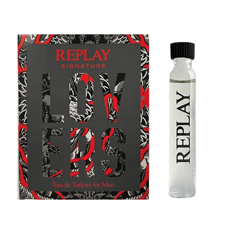 Replay Signature Lovers Man Vial Edt 2ml