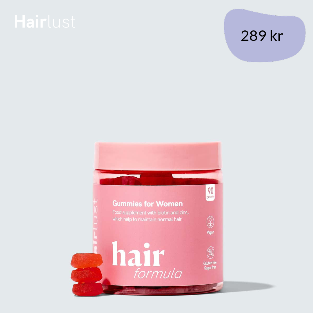 Hair Formula Gummies for Women - 1 månad (1 förpackning á 90 gummies)