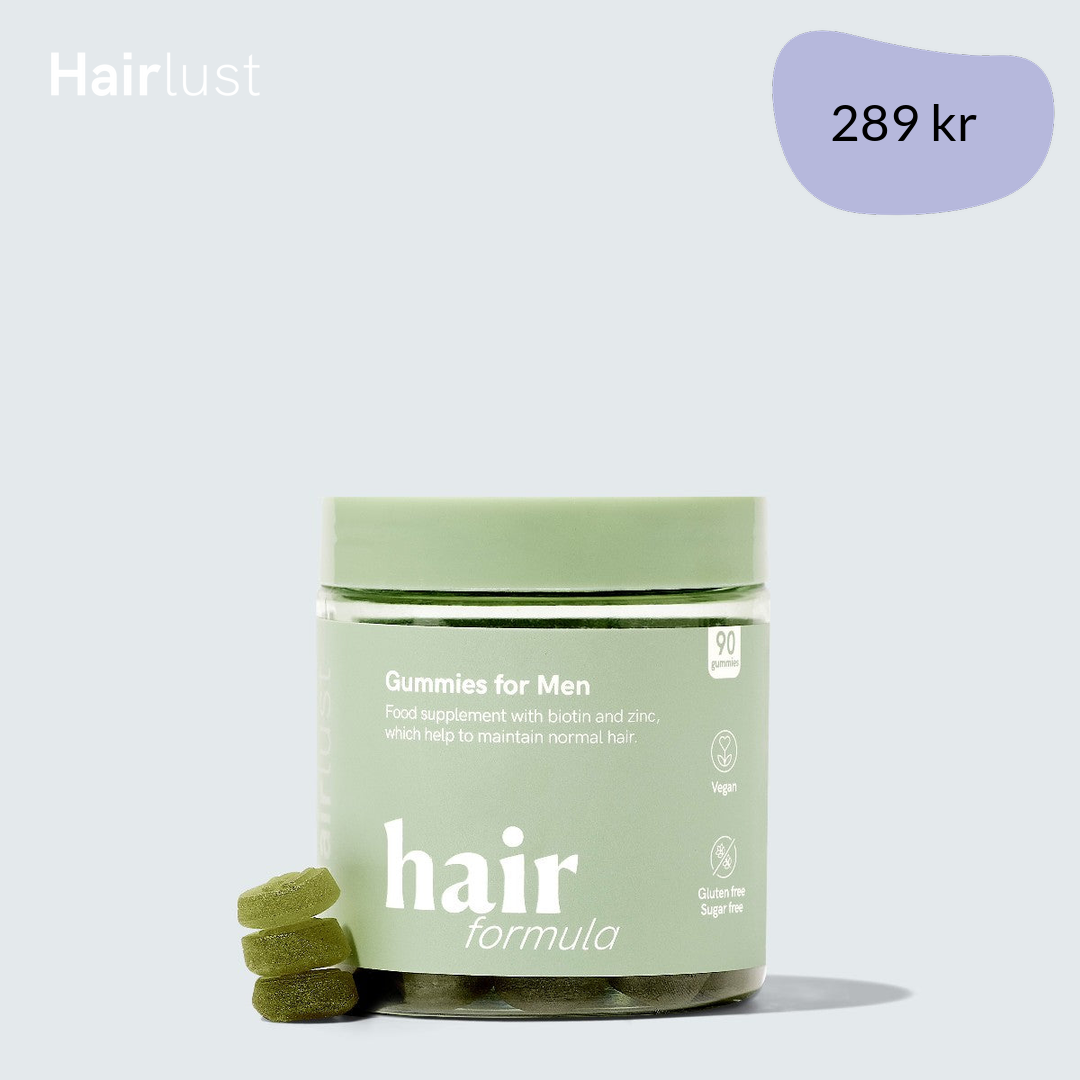 Hair Formula Gummies For Men - 1 månad (1 förpackning á 90 gummies)