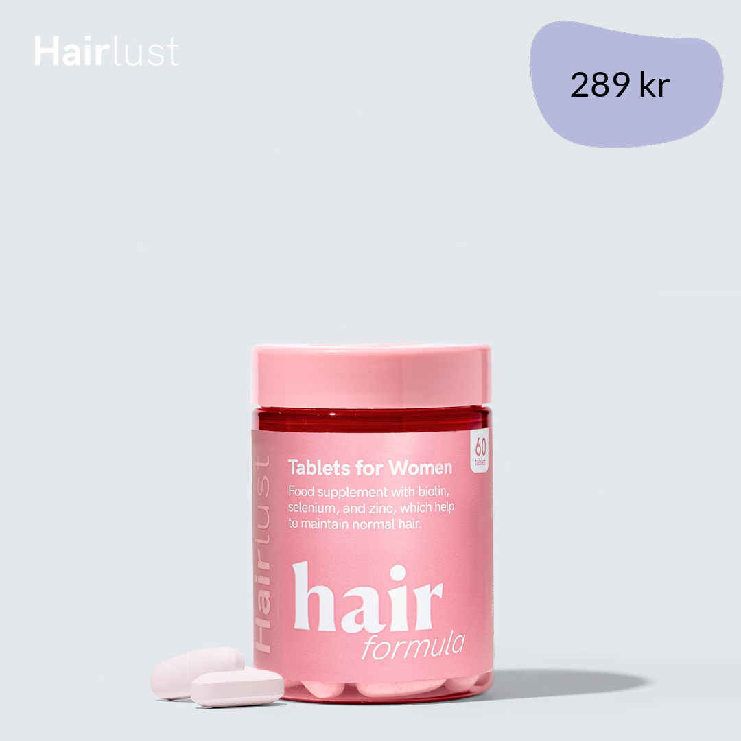 Hair Formula Tablets for Women - 1 månad (1 förpackning á 60 tabletter)