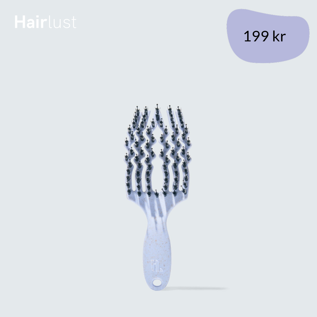 Curved Flex Detangler, Small, Blurple