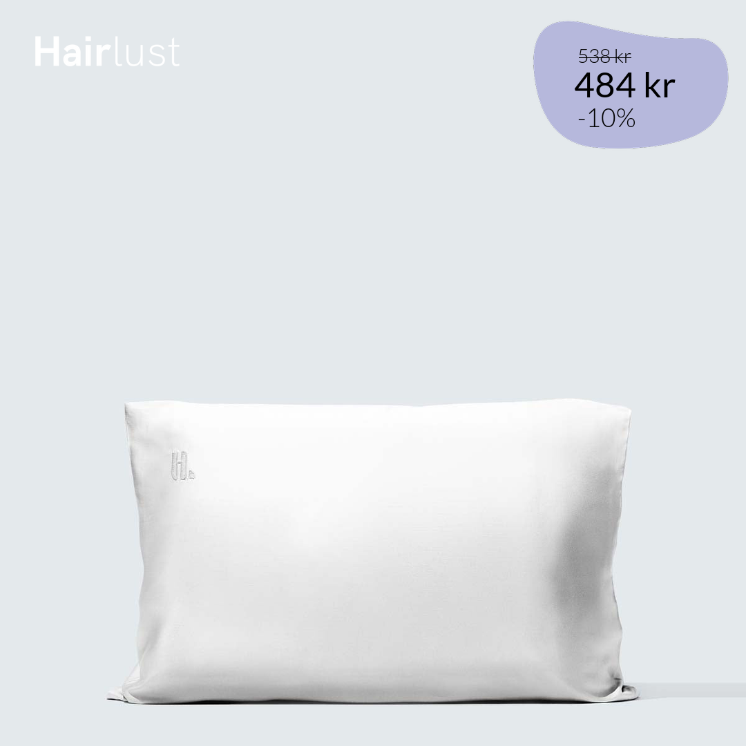 Silky Bamboo Pillowcase, Pearl White - 2 st - Spara 10% / 50x60 cm (Standard i Sverige)
