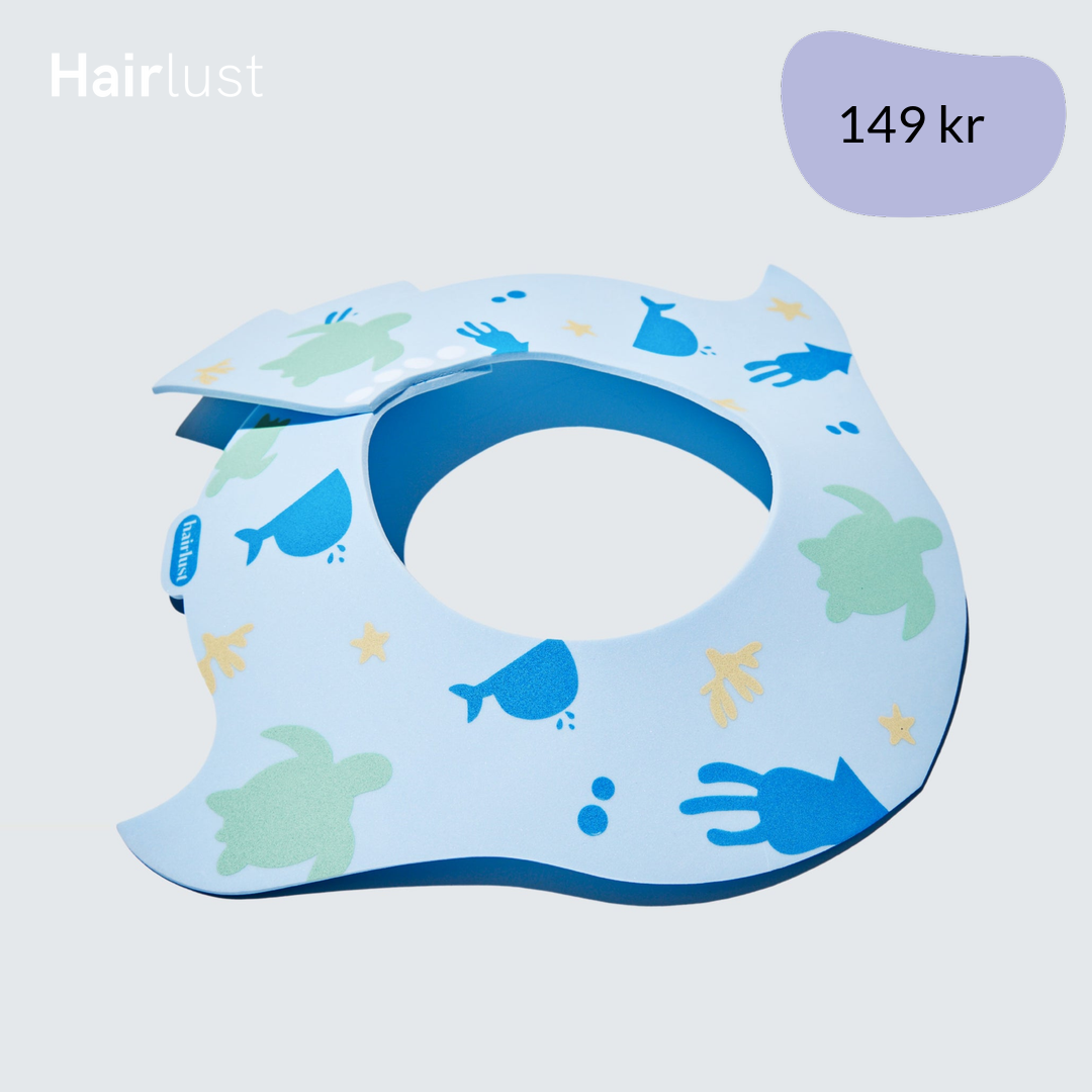 Adjustable Baby Shower Cap, Whale