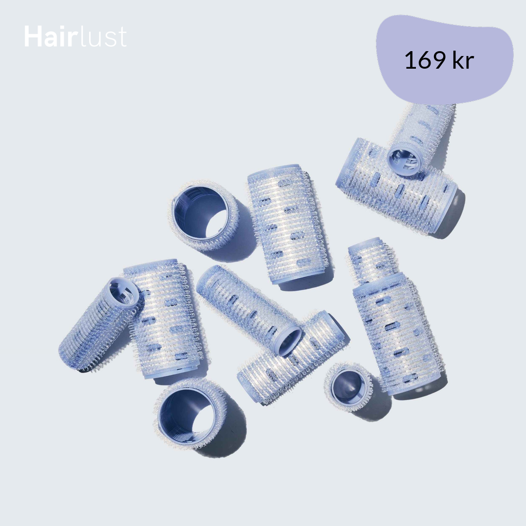 Ceramic Thermal Hair Rollers, 12-Pack, Small, Blurple