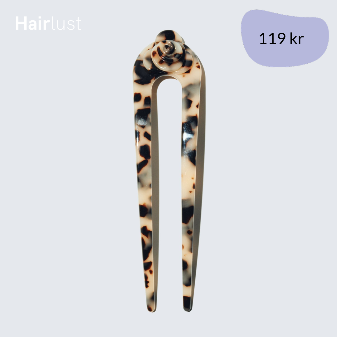 French Twist Hair Pin, Tortoise Shell
