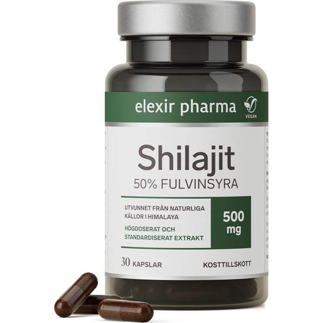 Elexir Pharma Shilajit 30 kapslar