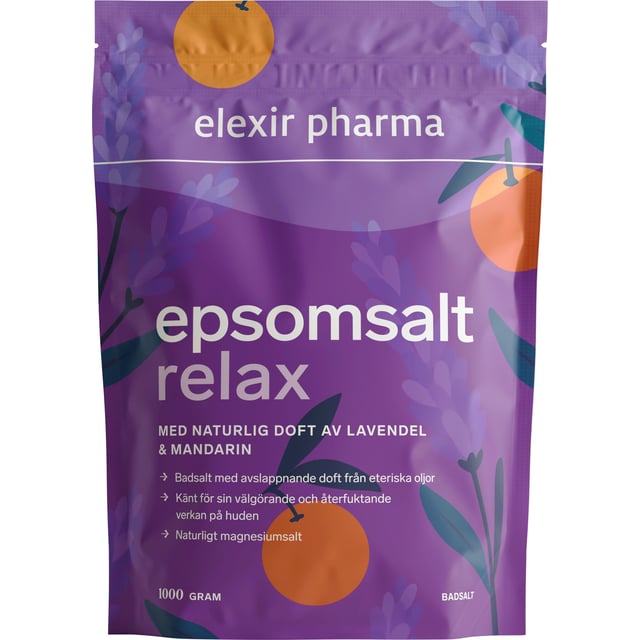 Elexir Pharma Epsomsalt Relax 1 kg