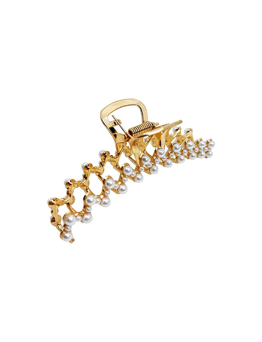 Elena Clamp Golden Pearl Gold PIPOL'S BAZAAR Elena Clamp Golden Pearl Gold