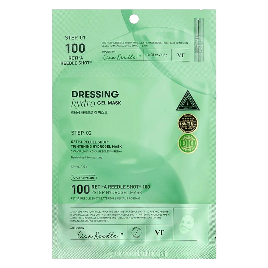 VT Cosmetics RETI-A Reedle Shot 100 2Step Hydrogel Mask