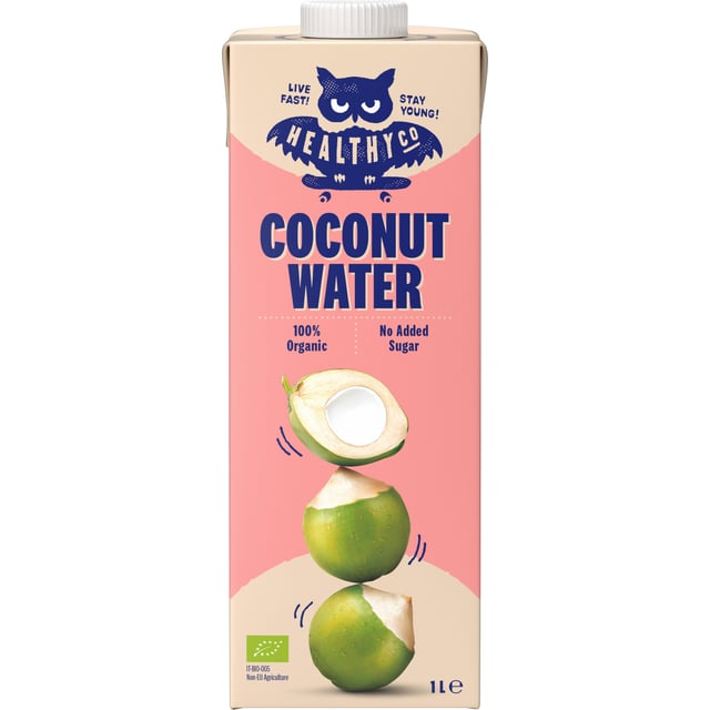 HealthyCo Kokosvatten 1000 ml