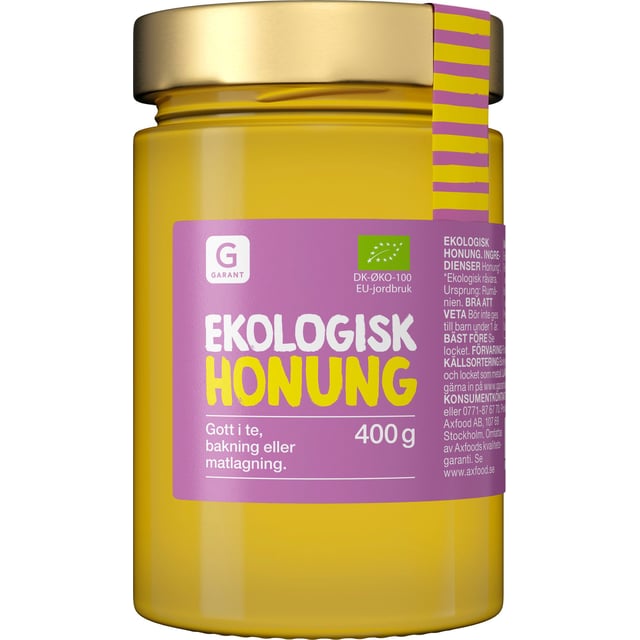 Garant Ekologisk Honung 400 g