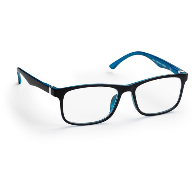 Lix by Haga Optik Stockholm Matt black/blue +2,5