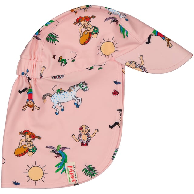Geggamoja UV-Keps Pippi Långstrump Rosa 4-10 månader