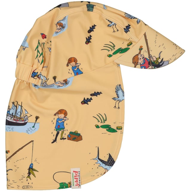 Geggamoja UV-Keps Pippi Långstrump Gul 2-6 år