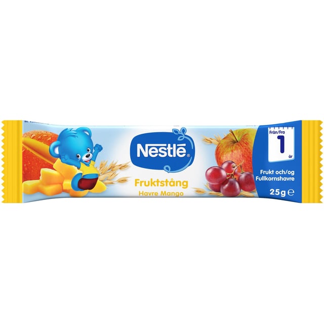 Nestlé Fruktstång Havre Mango från 1 år 25g