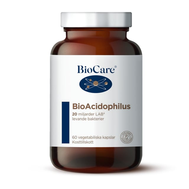 BioCare BioAcidophilus 60 kapslar