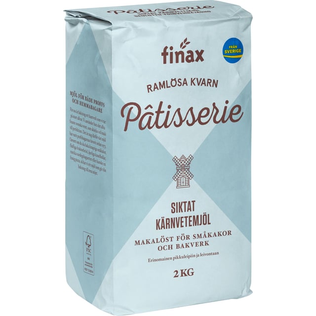 Finax Ramlösa Kvarn Patisserie Vetemjöl 2 kg
