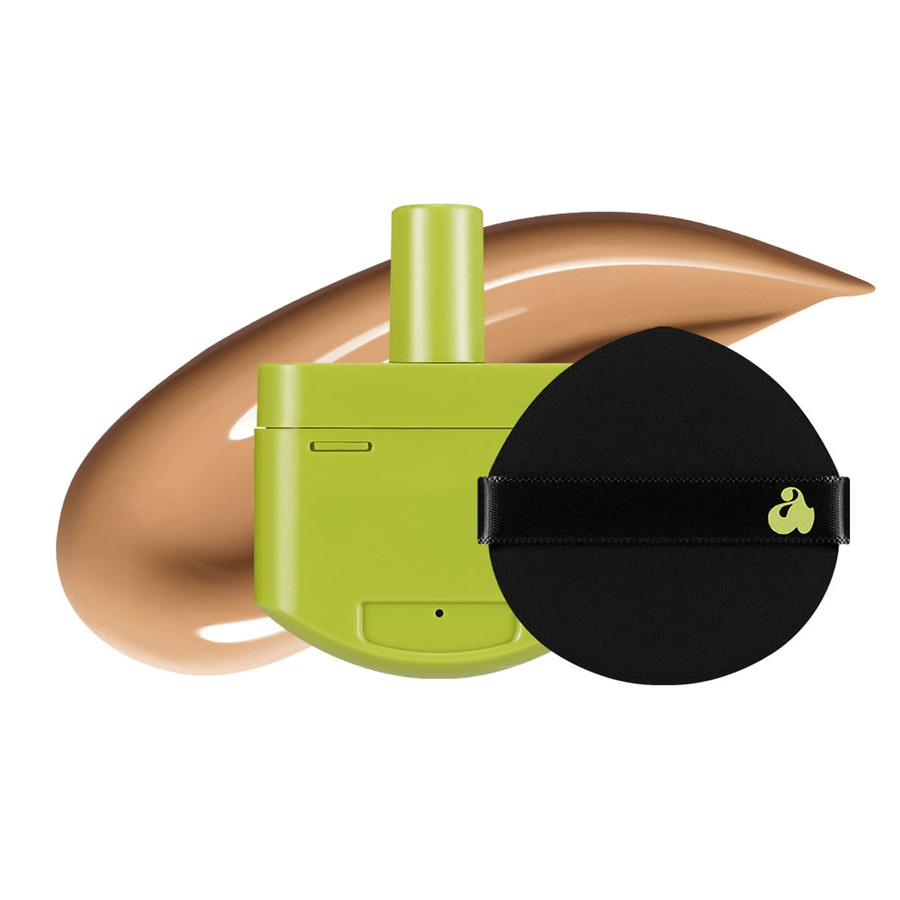 Unleashia Satin Wear Healthy-Green Cushion Refill 27W Peach Tan 1