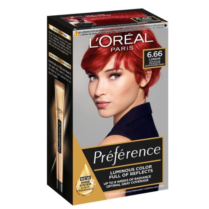 Loreal Paris Feria by Preference 6.66 Extra Intensiv Röd