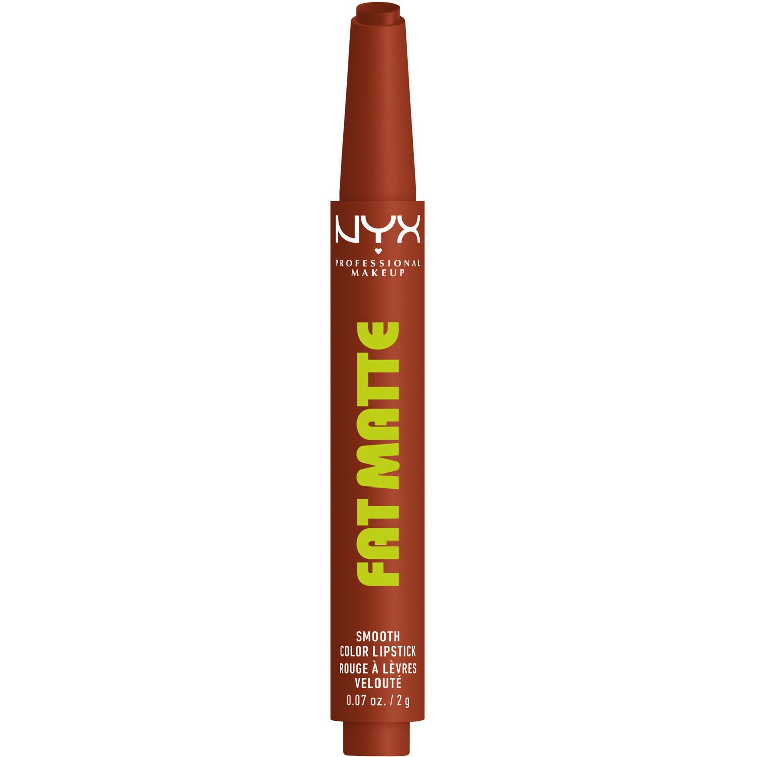 NYX Professional Makeup Fat Matte Slick Click Lip Balm 06 Beary Nude - 2 g