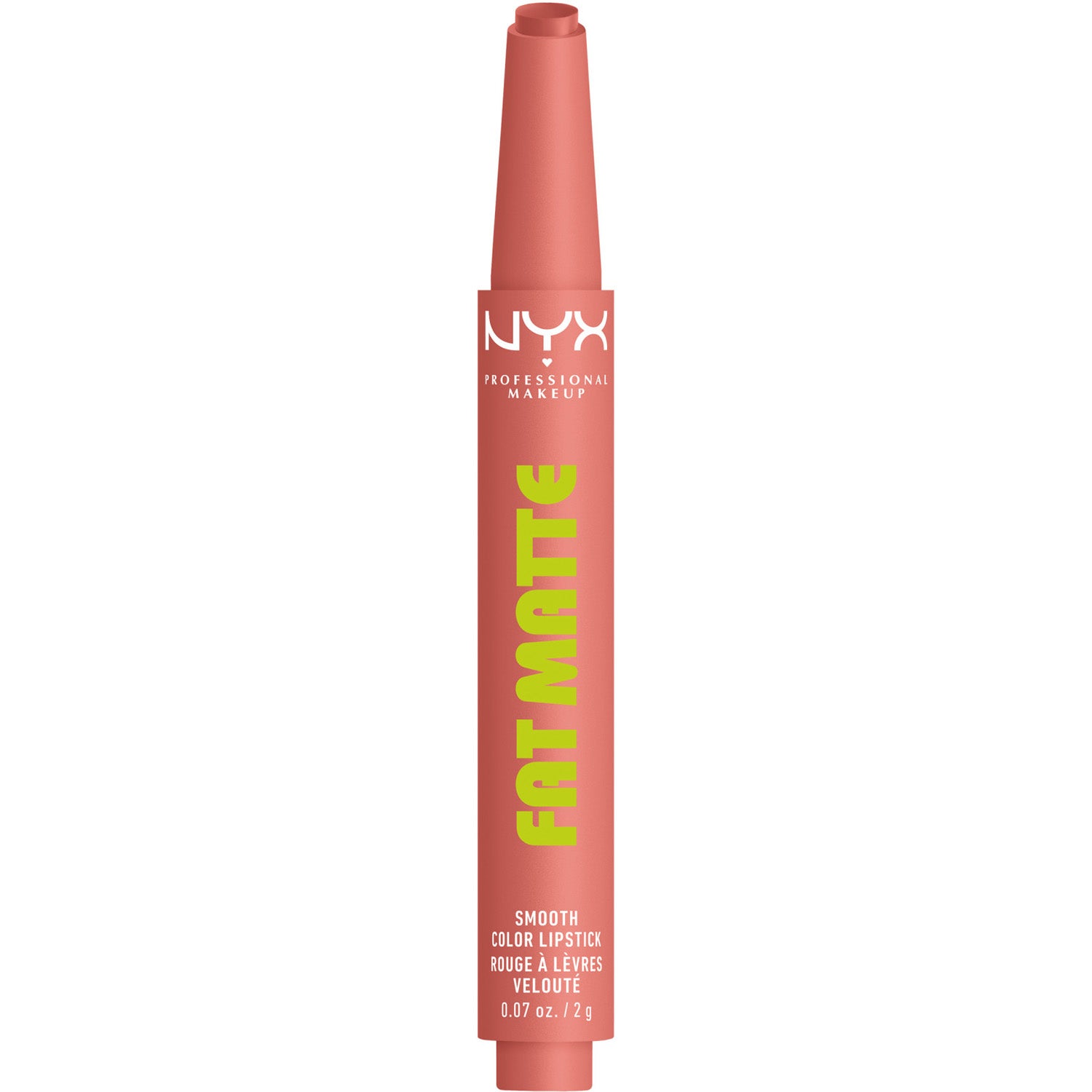 NYX Professional Makeup Fat Matte Slick Click Lip Balm 02 Cashemere Cutie - 2 g