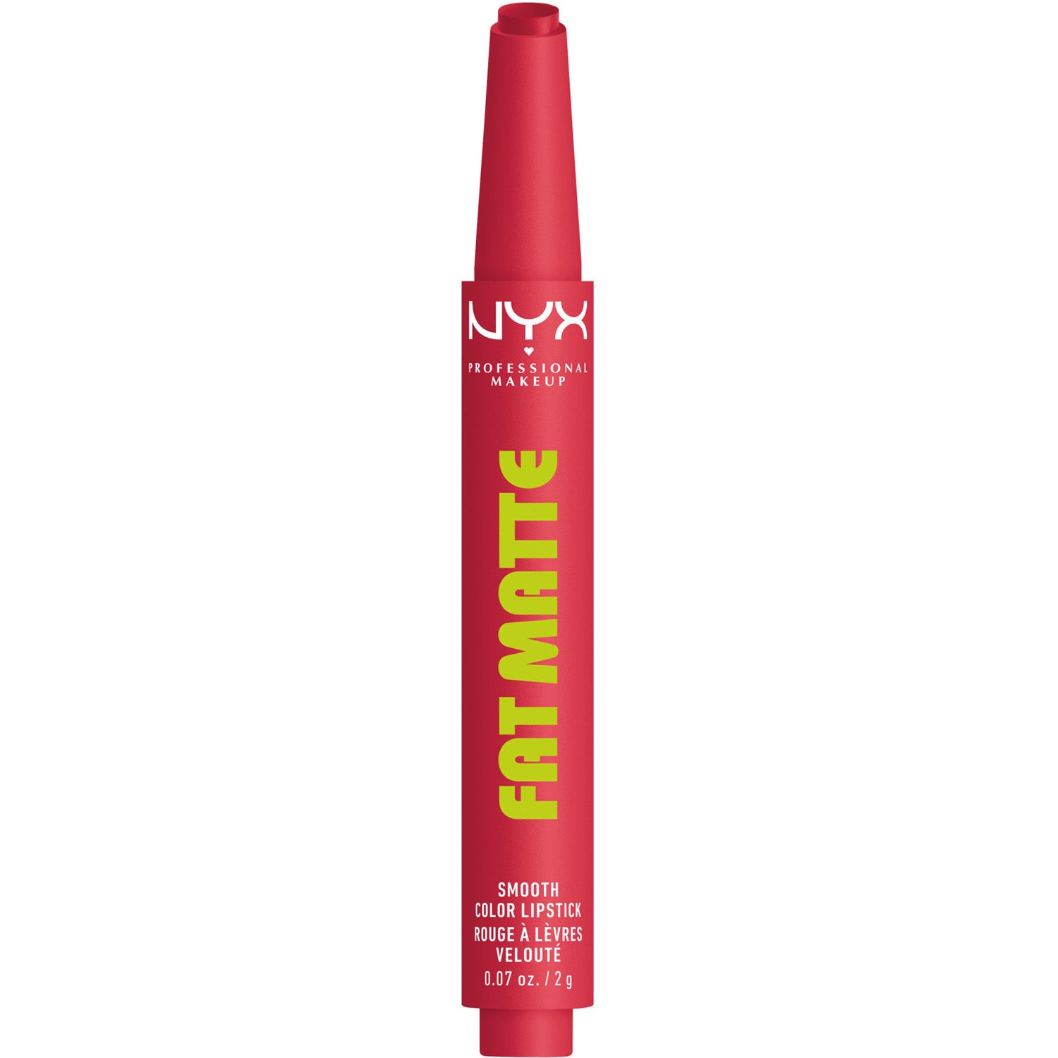 NYX Professional Makeup Fat Matte Slick Click Lip Balm 10 Flamingo Feather - 2 g