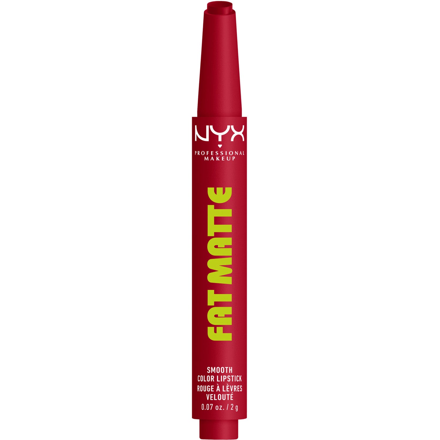 NYX Professional Makeup Fat Matte Slick Click Lip Balm 17 Scarlet Snuggles - 2 g