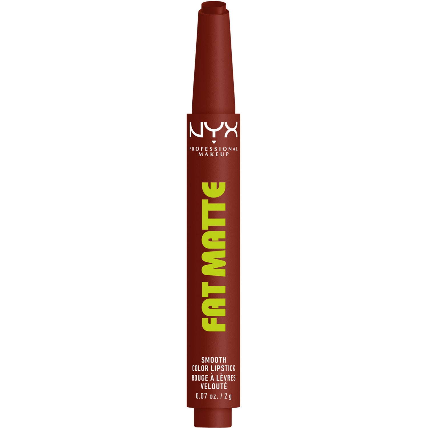 NYX Professional Makeup Fat Matte Slick Click Lip Balm 07 Cocoa Cuddles - 2 g