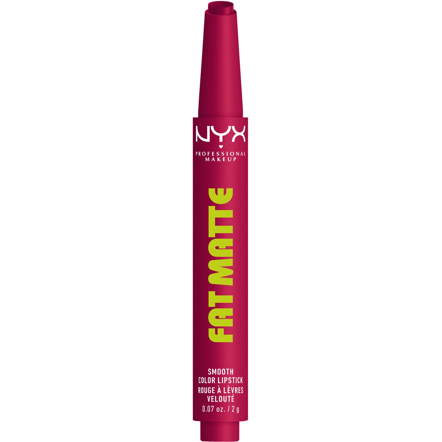 NYX Professional Makeup Fat Matte Slick Click Lip Balm 14 Hibiscus Hug - 2 g